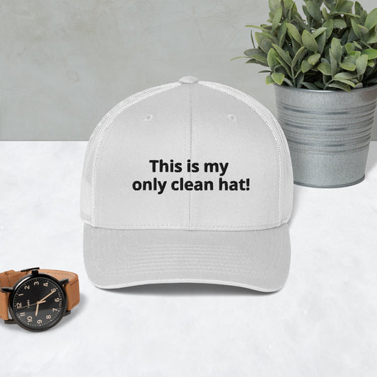 This is my only clean hat!